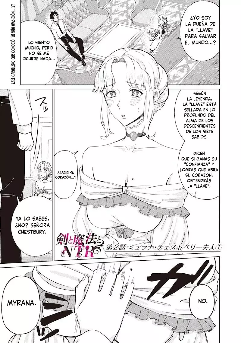 Ken to Mahou to NTR Capítulo 2 - Página 3