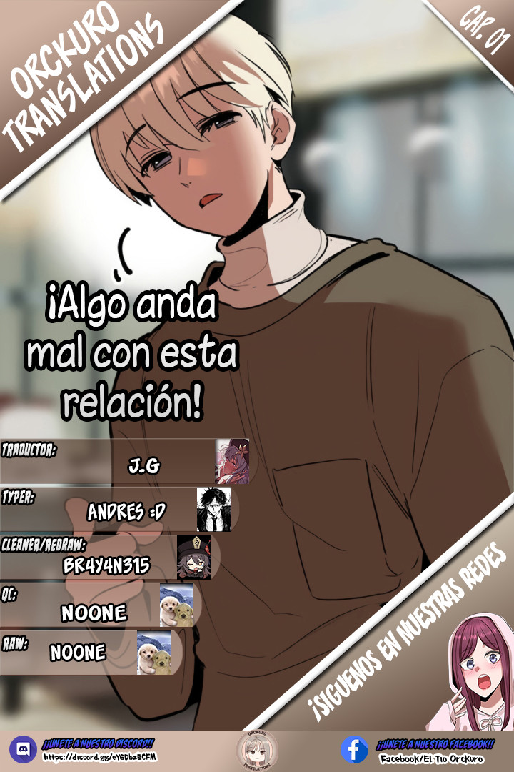 ¡Algo anda mal con esta relación! Capítulo 1 - Página 1
