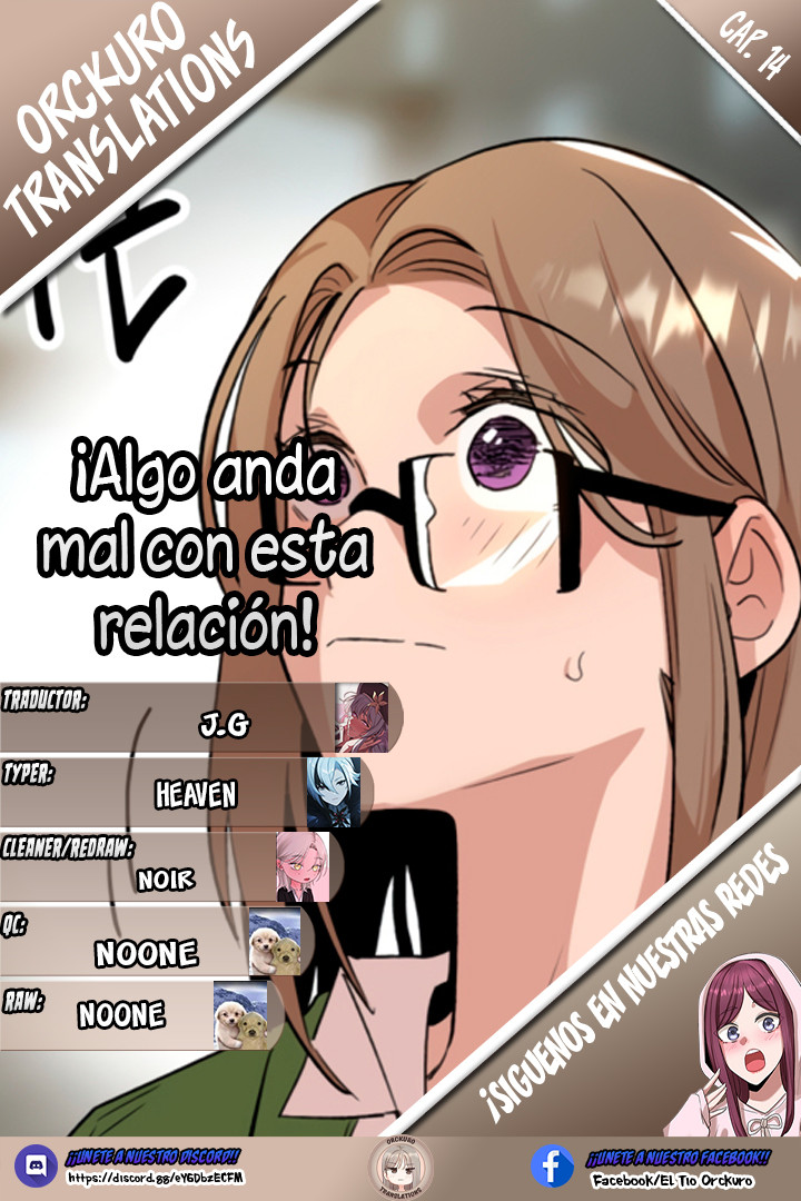 ¡Algo anda mal con esta relación! Capítulo 14 - Página 1