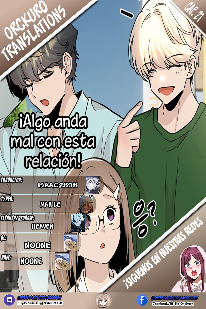 ¡Algo anda mal con esta relación! Capítulo 21 - Página 1