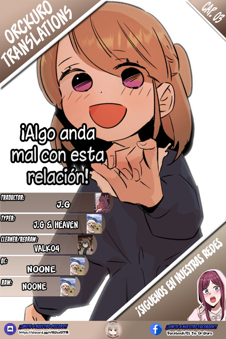 ¡Algo anda mal con esta relación! Capítulo 3 - Página 1