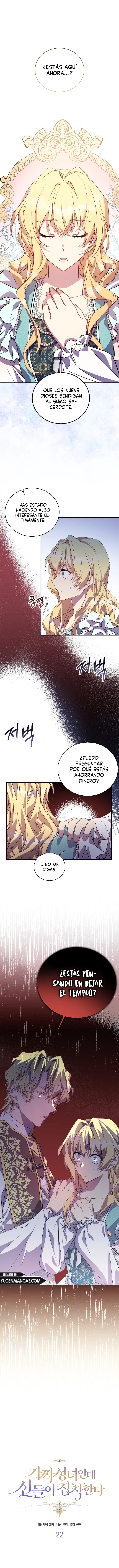 Soy Una Santa Falsa Pero Los Dioses Están Obsesionados Conmigo Capítulo 22 - Página 3