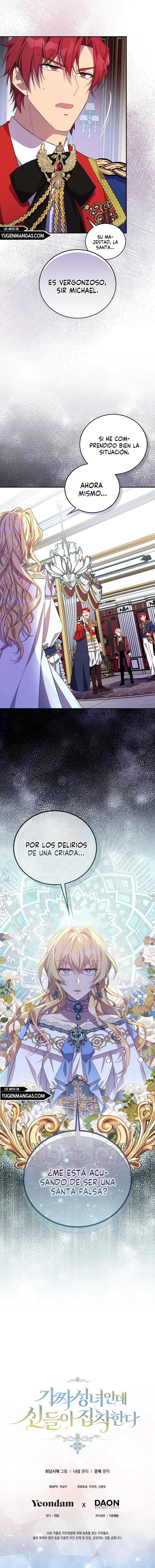 Soy Una Santa Falsa Pero Los Dioses Están Obsesionados Conmigo Capítulo 33 - Página 16