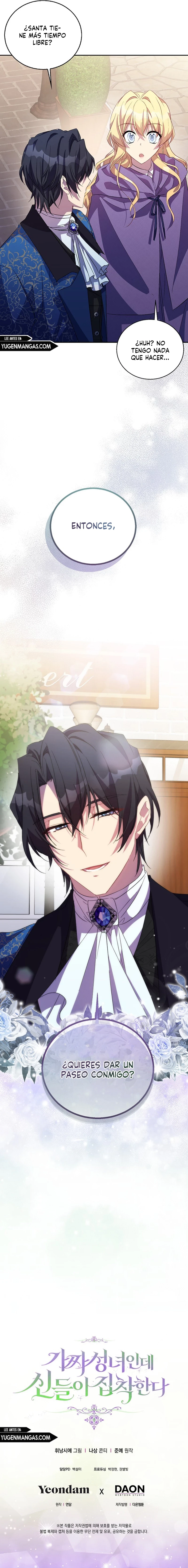 Soy Una Santa Falsa Pero Los Dioses Están Obsesionados Conmigo Capítulo 38 - Página 16