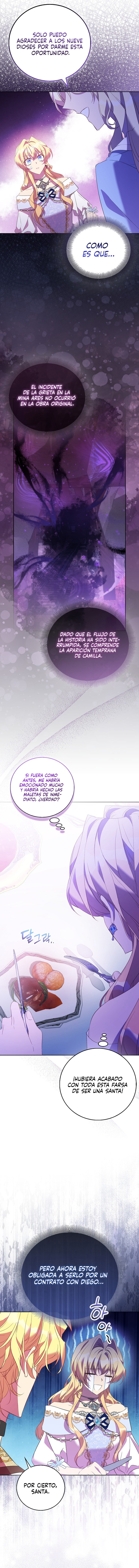 Soy Una Santa Falsa Pero Los Dioses Están Obsesionados Conmigo Capítulo 66 - Página 3