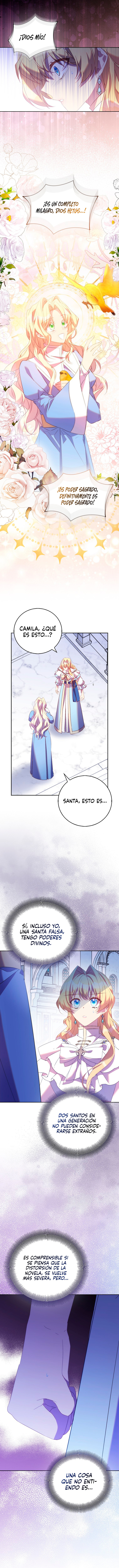 Soy Una Santa Falsa Pero Los Dioses Están Obsesionados Conmigo Capítulo 69 - Página 7