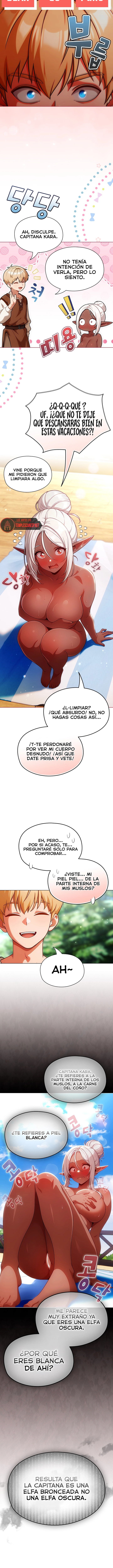 ¡Ella Finge Ser Una Elfa Oscura! Capítulo 1 - Página 8