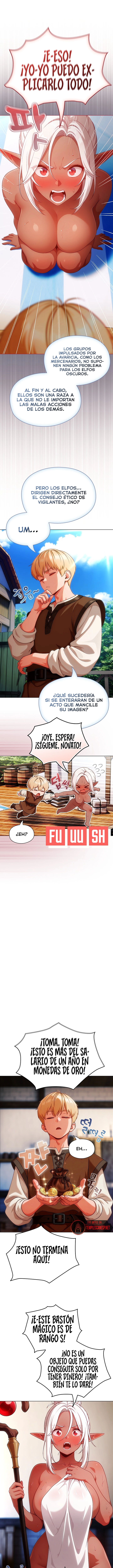¡Ella Finge Ser Una Elfa Oscura! Capítulo 1 - Página 9