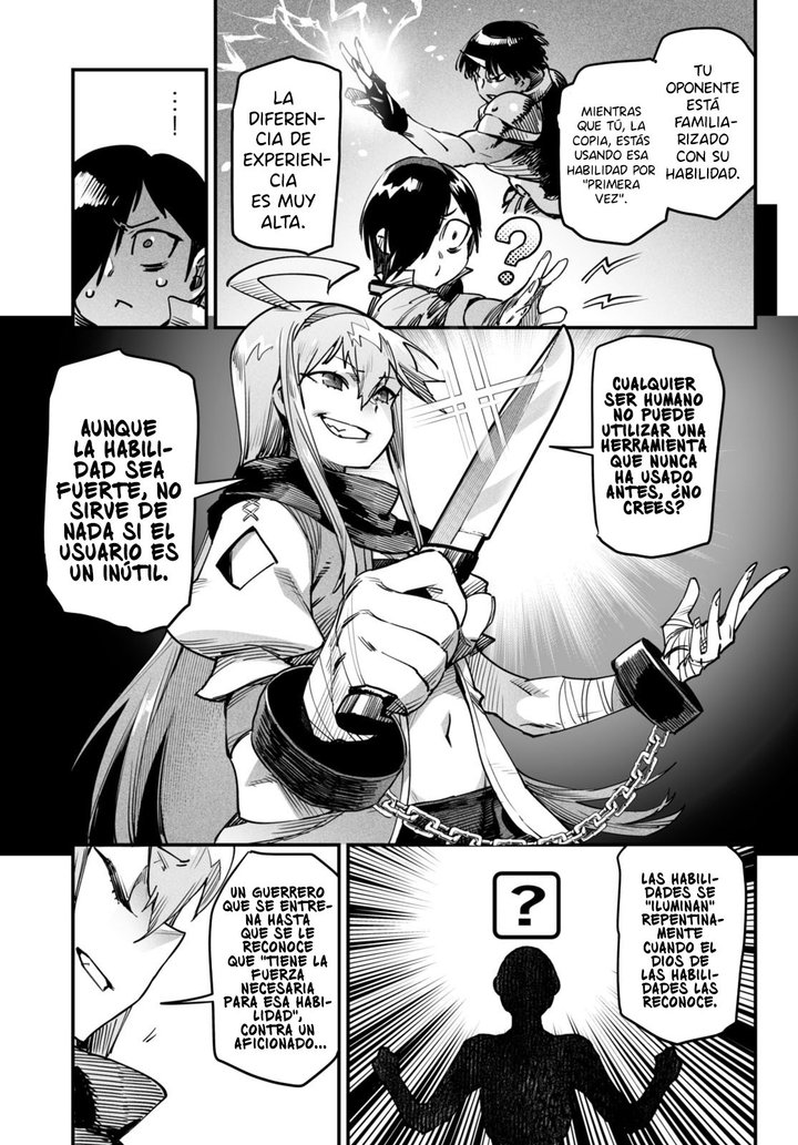 REENCARNADO EN UN COLISEO ~Utilizando la habilidad más débil para derrotar a las mujeres más fuertes y crear un harem de esclavas~ Capítulo 1 - Página 31