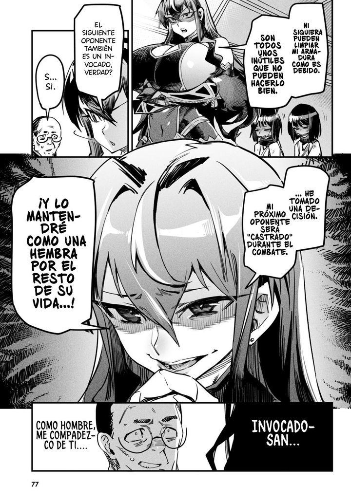 REENCARNADO EN UN COLISEO ~Utilizando la habilidad más débil para derrotar a las mujeres más fuertes y crear un harem de esclavas~ Capítulo 1 - Página 43