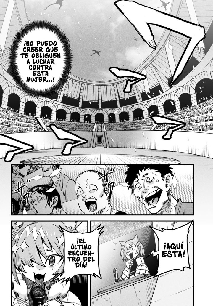 REENCARNADO EN UN COLISEO ~Utilizando la habilidad más débil para derrotar a las mujeres más fuertes y crear un harem de esclavas~ Capítulo 1 - Página 44