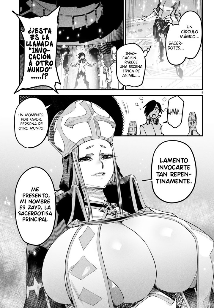 REENCARNADO EN UN COLISEO ~Utilizando la habilidad más débil para derrotar a las mujeres más fuertes y crear un harem de esclavas~ Capítulo 1 - Página 9