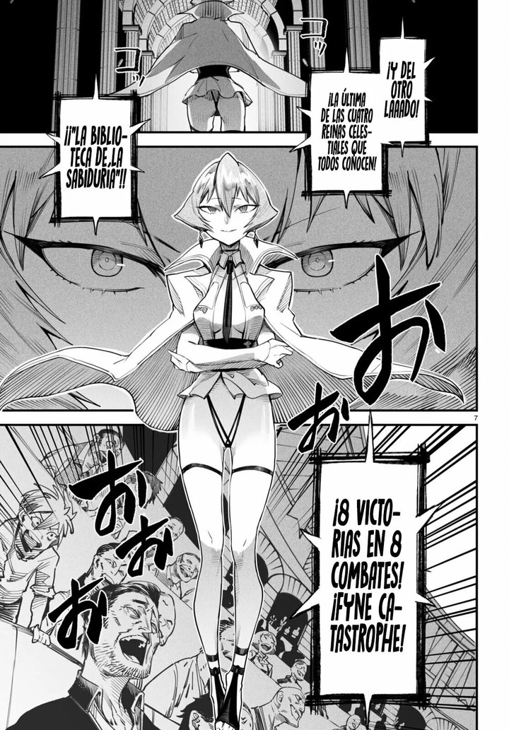 REENCARNADO EN UN COLISEO ~Utilizando la habilidad más débil para derrotar a las mujeres más fuertes y crear un harem de esclavas~ Capítulo 10 - Página 10