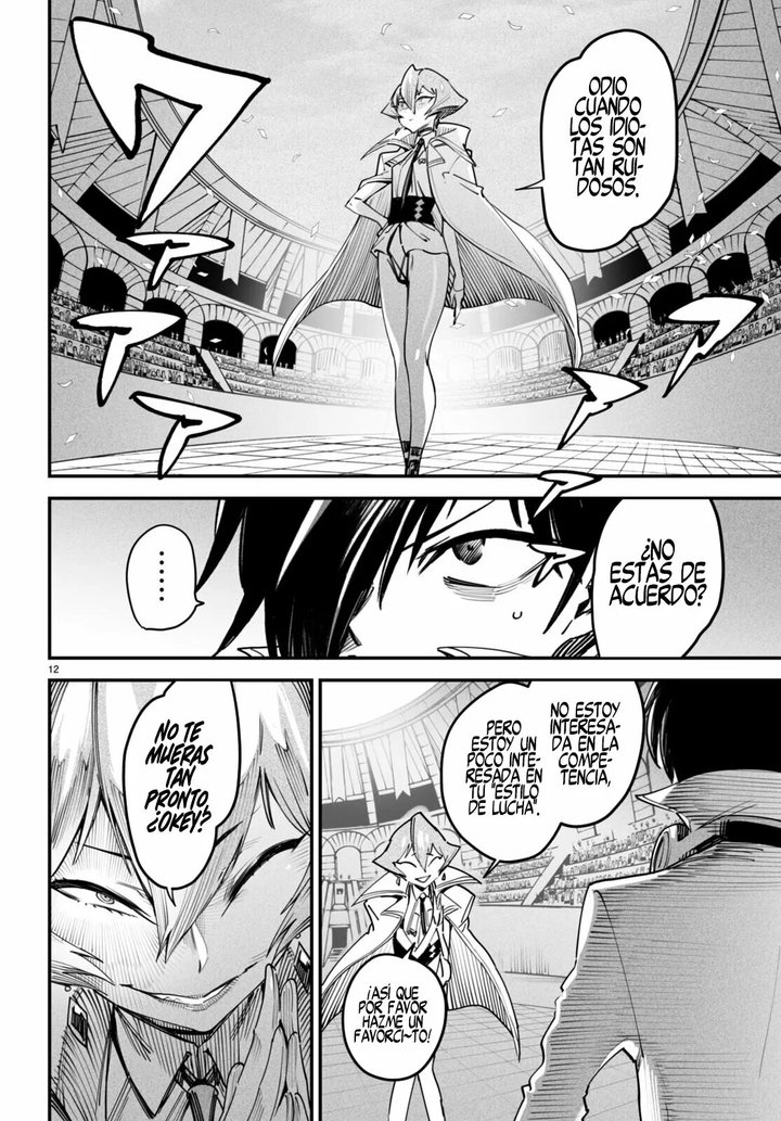 REENCARNADO EN UN COLISEO ~Utilizando la habilidad más débil para derrotar a las mujeres más fuertes y crear un harem de esclavas~ Capítulo 10 - Página 15