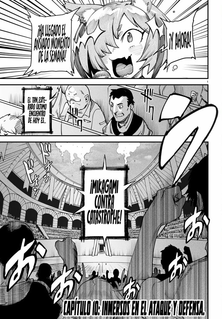 REENCARNADO EN UN COLISEO ~Utilizando la habilidad más débil para derrotar a las mujeres más fuertes y crear un harem de esclavas~ Capítulo 10 - Página 4