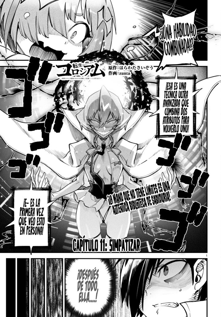 REENCARNADO EN UN COLISEO ~Utilizando la habilidad más débil para derrotar a las mujeres más fuertes y crear un harem de esclavas~ Capítulo 11 - Página 3