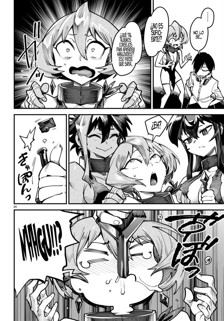 REENCARNADO EN UN COLISEO ~Utilizando la habilidad más débil para derrotar a las mujeres más fuertes y crear un harem de esclavas~ Capítulo 13 - Página 25