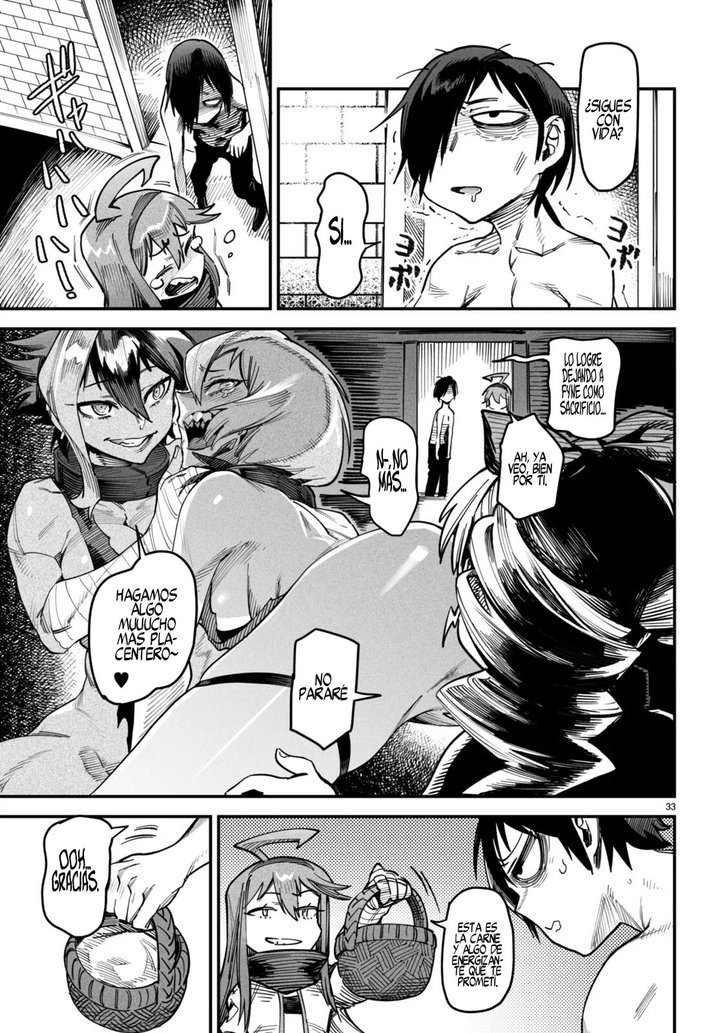 REENCARNADO EN UN COLISEO ~Utilizando la habilidad más débil para derrotar a las mujeres más fuertes y crear un harem de esclavas~ Capítulo 13 - Página 34