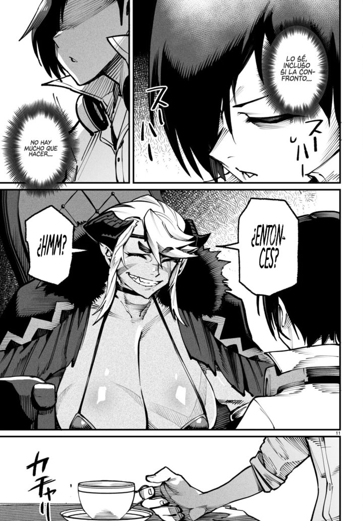 REENCARNADO EN UN COLISEO ~Utilizando la habilidad más débil para derrotar a las mujeres más fuertes y crear un harem de esclavas~ Capítulo 14 - Página 11