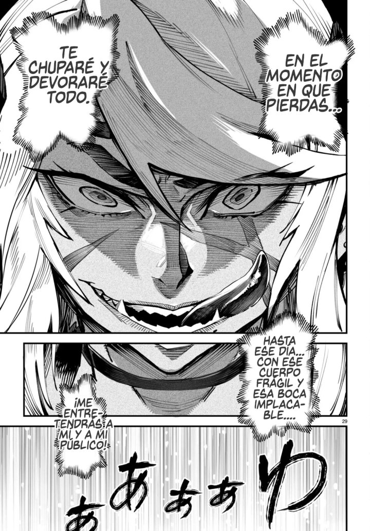 REENCARNADO EN UN COLISEO ~Utilizando la habilidad más débil para derrotar a las mujeres más fuertes y crear un harem de esclavas~ Capítulo 14 - Página 28