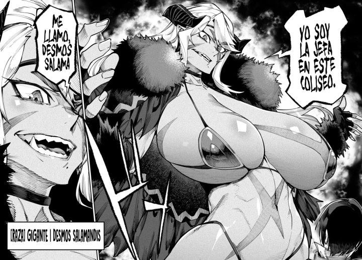 REENCARNADO EN UN COLISEO ~Utilizando la habilidad más débil para derrotar a las mujeres más fuertes y crear un harem de esclavas~ Capítulo 14 - Página 5