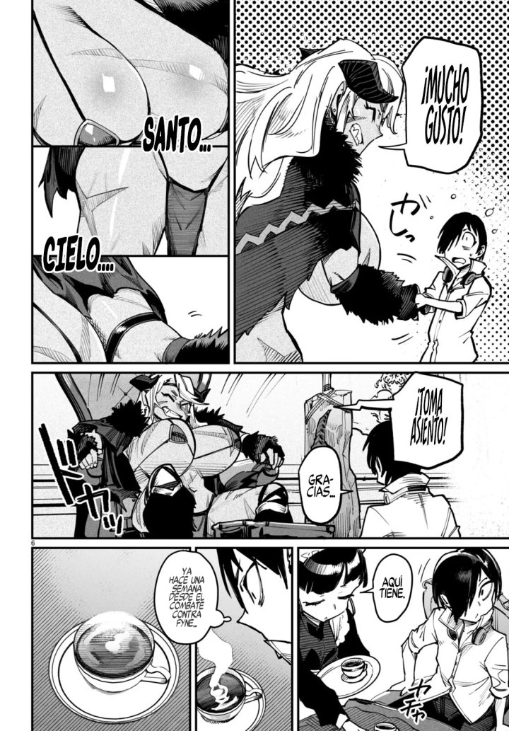 REENCARNADO EN UN COLISEO ~Utilizando la habilidad más débil para derrotar a las mujeres más fuertes y crear un harem de esclavas~ Capítulo 14 - Página 6