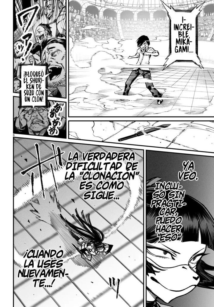 REENCARNADO EN UN COLISEO ~Utilizando la habilidad más débil para derrotar a las mujeres más fuertes y crear un harem de esclavas~ Capítulo 16 - Página 8