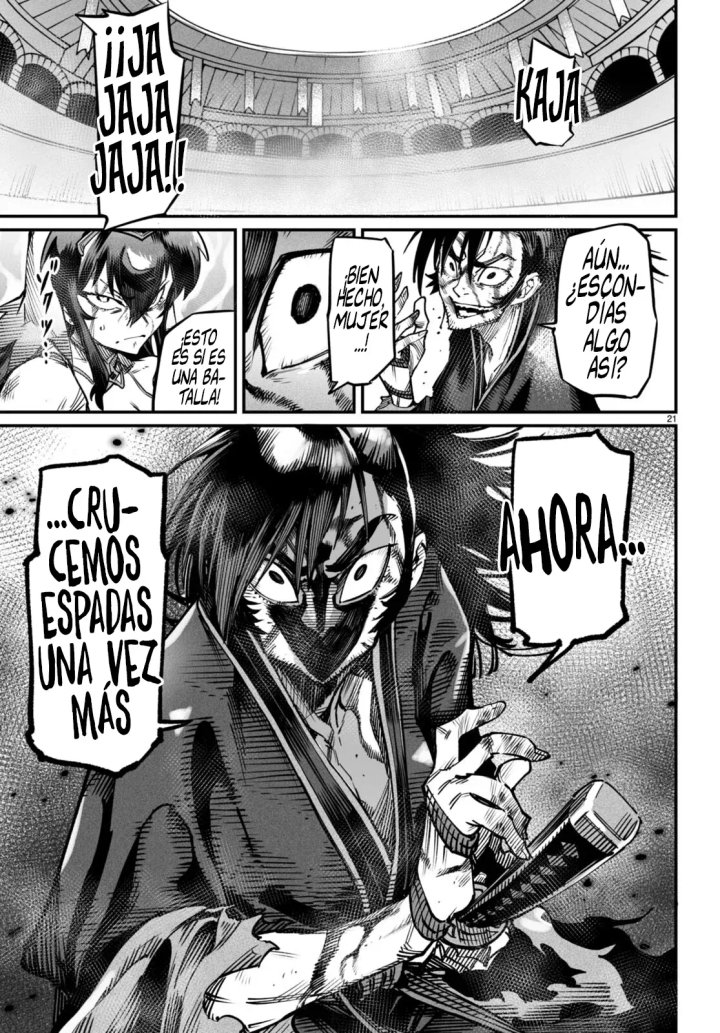 REENCARNADO EN UN COLISEO ~Utilizando la habilidad más débil para derrotar a las mujeres más fuertes y crear un harem de esclavas~ Capítulo 17 - Página 25