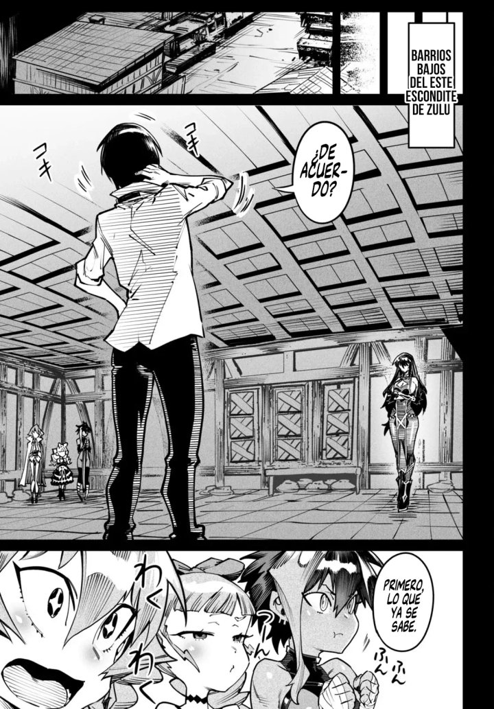 REENCARNADO EN UN COLISEO ~Utilizando la habilidad más débil para derrotar a las mujeres más fuertes y crear un harem de esclavas~ Capítulo 17 - Página 9