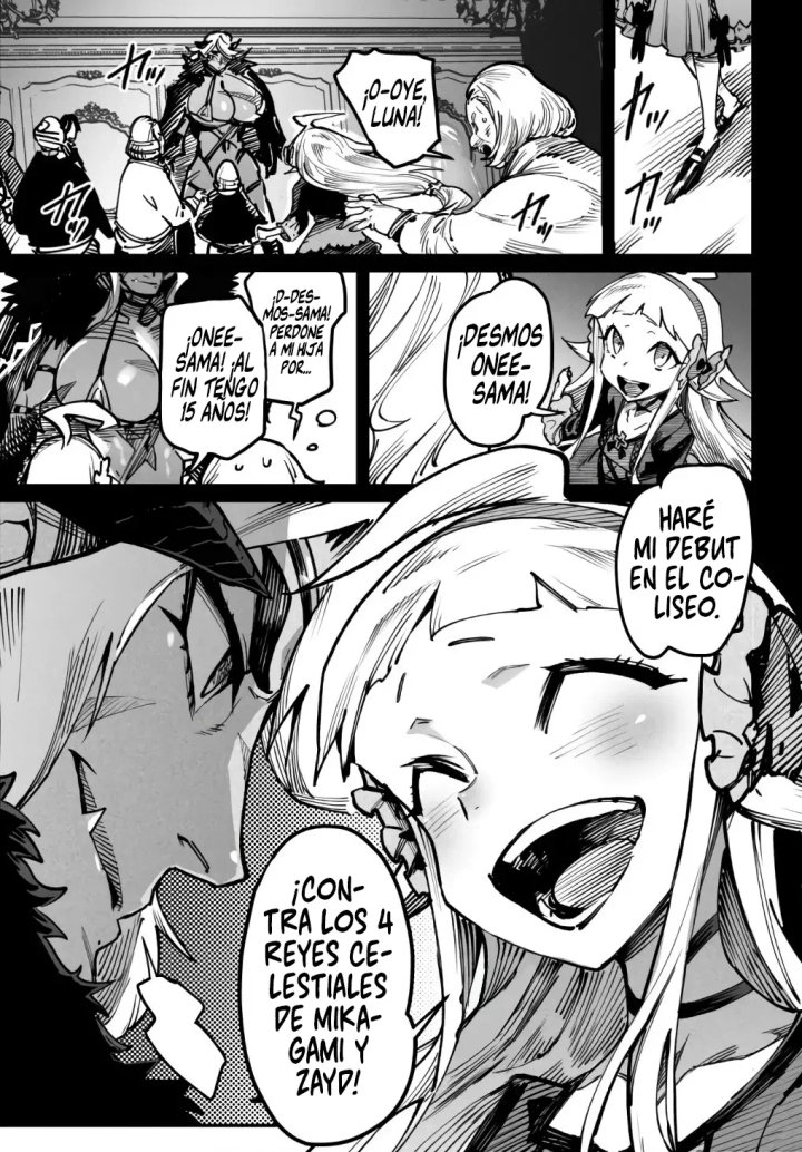 REENCARNADO EN UN COLISEO ~Utilizando la habilidad más débil para derrotar a las mujeres más fuertes y crear un harem de esclavas~ Capítulo 18 - Página 13