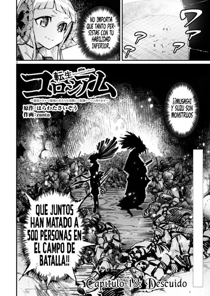 REENCARNADO EN UN COLISEO ~Utilizando la habilidad más débil para derrotar a las mujeres más fuertes y crear un harem de esclavas~ Capítulo 18 - Página 4