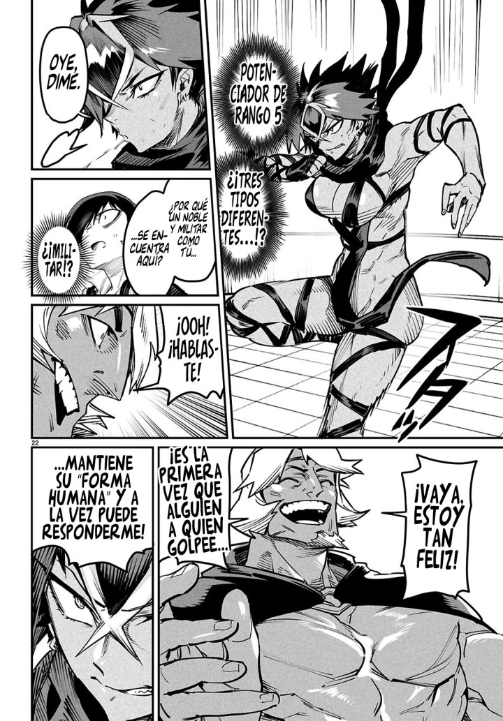 REENCARNADO EN UN COLISEO ~Utilizando la habilidad más débil para derrotar a las mujeres más fuertes y crear un harem de esclavas~ Capítulo 21 - Página 24