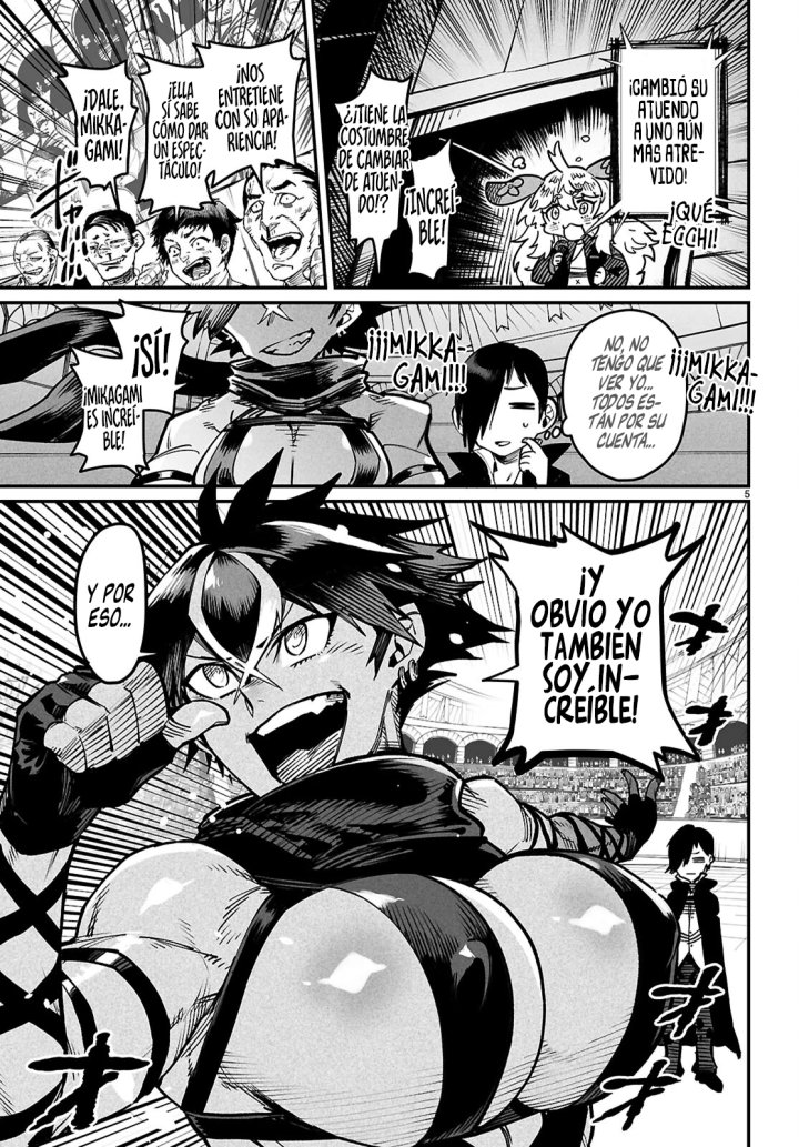 REENCARNADO EN UN COLISEO ~Utilizando la habilidad más débil para derrotar a las mujeres más fuertes y crear un harem de esclavas~ Capítulo 21 - Página 8