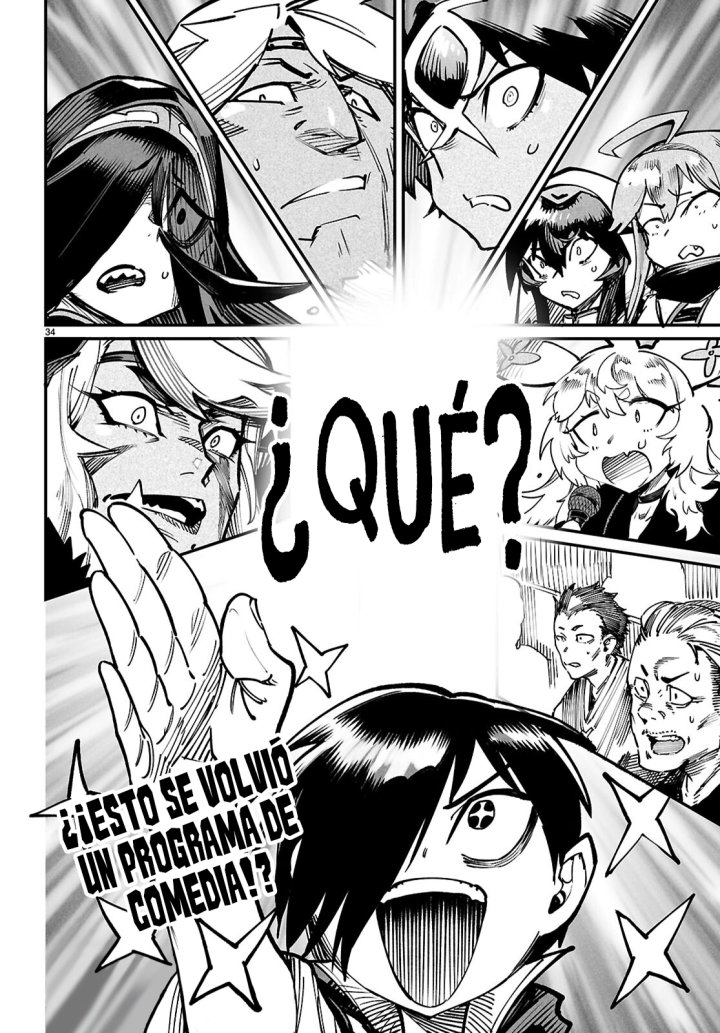 REENCARNADO EN UN COLISEO ~Utilizando la habilidad más débil para derrotar a las mujeres más fuertes y crear un harem de esclavas~ Capítulo 22 - Página 36