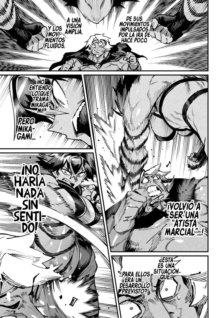 REENCARNADO EN UN COLISEO ~Utilizando la habilidad más débil para derrotar a las mujeres más fuertes y crear un harem de esclavas~ Capítulo 23 - Página 13