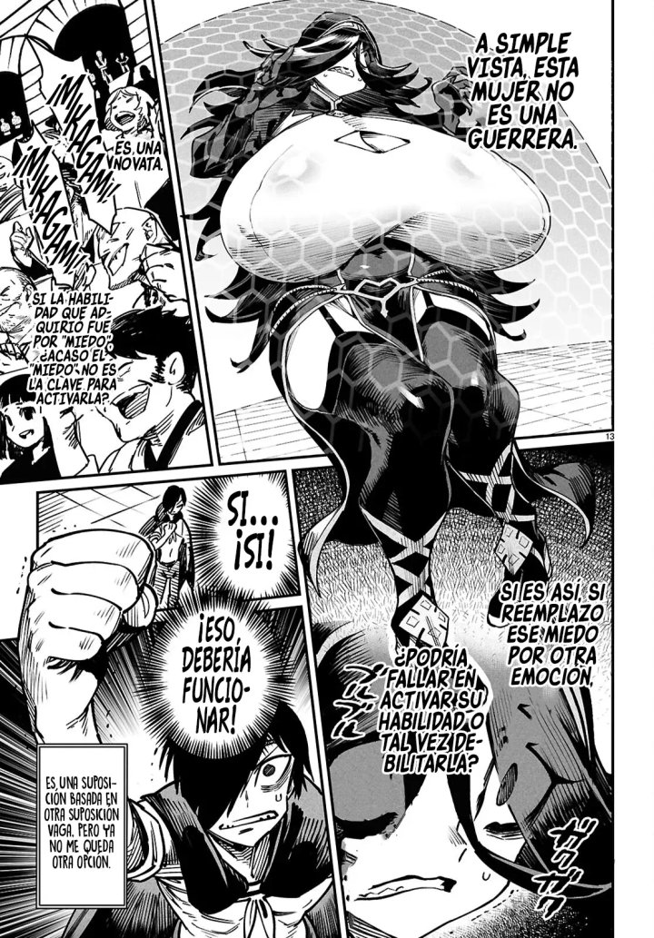 REENCARNADO EN UN COLISEO ~Utilizando la habilidad más débil para derrotar a las mujeres más fuertes y crear un harem de esclavas~ Capítulo 24 - Página 17