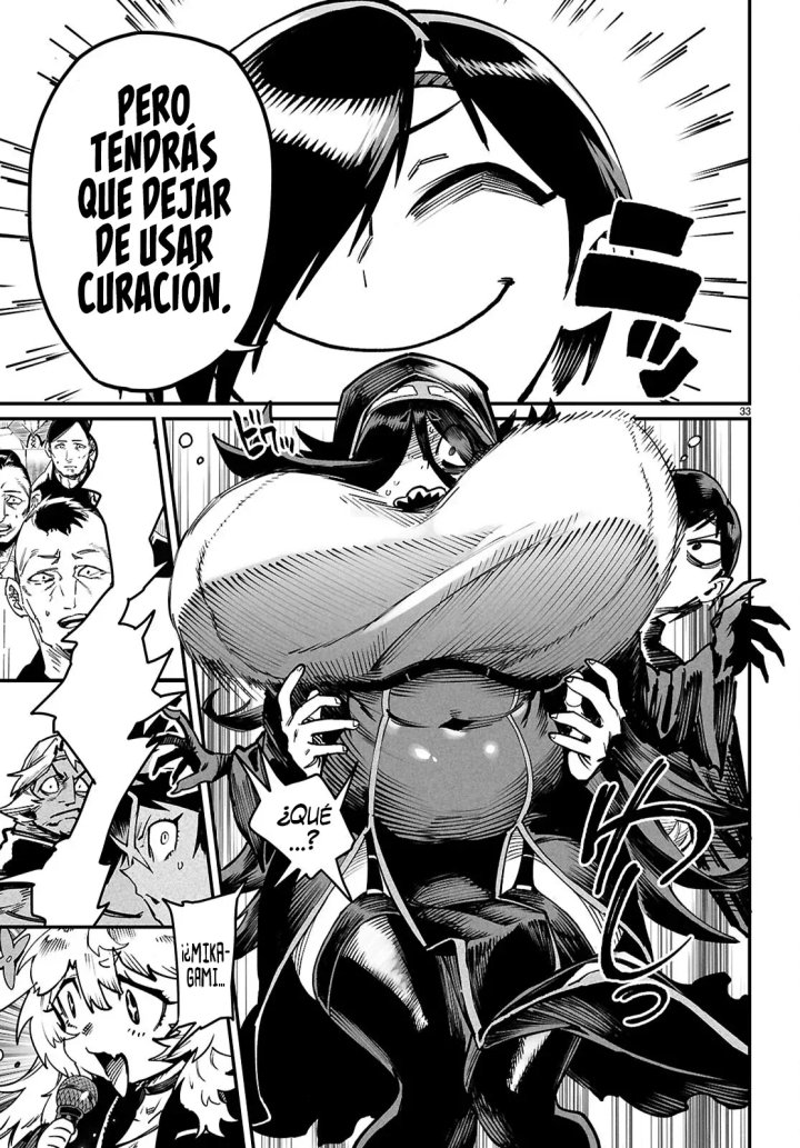REENCARNADO EN UN COLISEO ~Utilizando la habilidad más débil para derrotar a las mujeres más fuertes y crear un harem de esclavas~ Capítulo 24 - Página 36