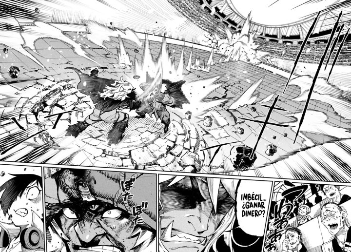 REENCARNADO EN UN COLISEO ~Utilizando la habilidad más débil para derrotar a las mujeres más fuertes y crear un harem de esclavas~ Capítulo 26 - Página 13