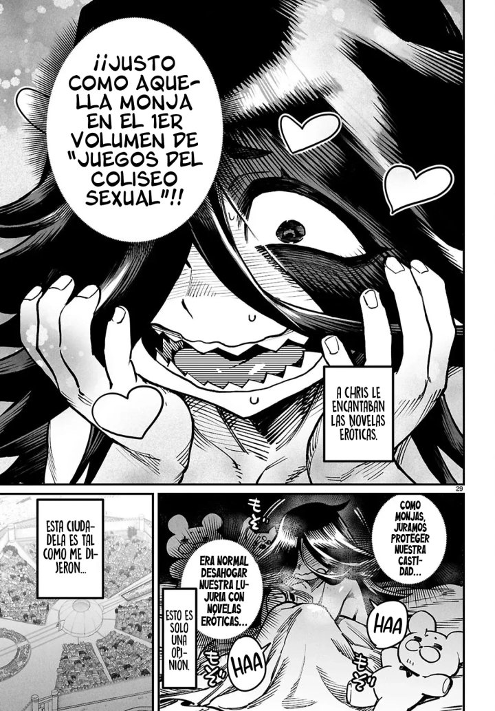 REENCARNADO EN UN COLISEO ~Utilizando la habilidad más débil para derrotar a las mujeres más fuertes y crear un harem de esclavas~ Capítulo 26 - Página 31