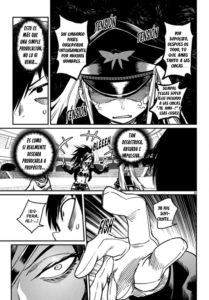 REENCARNADO EN UN COLISEO ~Utilizando la habilidad más débil para derrotar a las mujeres más fuertes y crear un harem de esclavas~ Capítulo 28 - Página 27