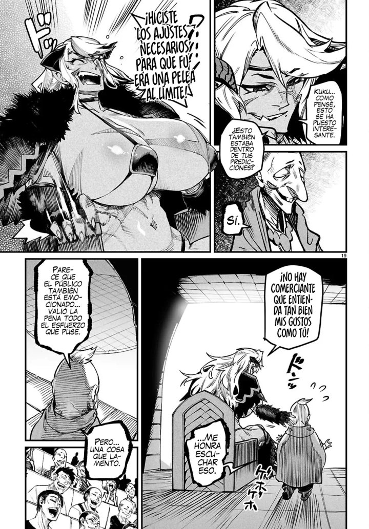 REENCARNADO EN UN COLISEO ~Utilizando la habilidad más débil para derrotar a las mujeres más fuertes y crear un harem de esclavas~ Capítulo 30 - Página 20