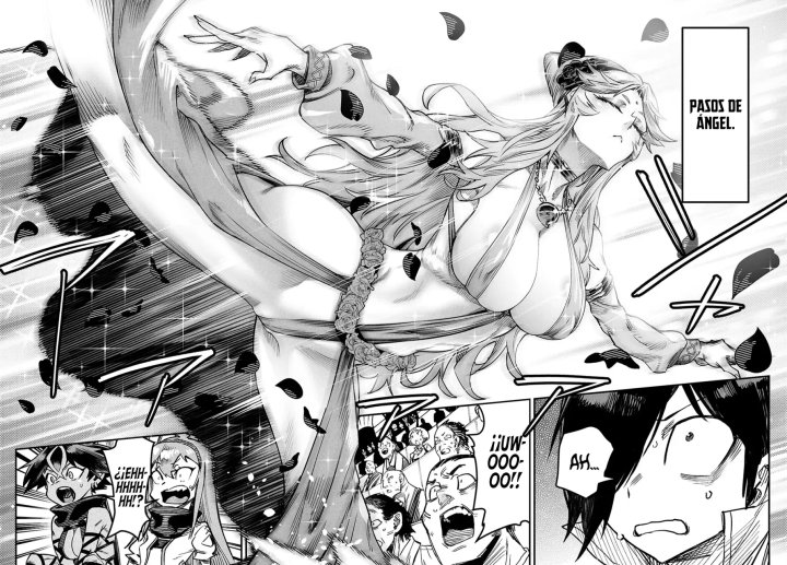 REENCARNADO EN UN COLISEO ~Utilizando la habilidad más débil para derrotar a las mujeres más fuertes y crear un harem de esclavas~ Capítulo 30 - Página 34