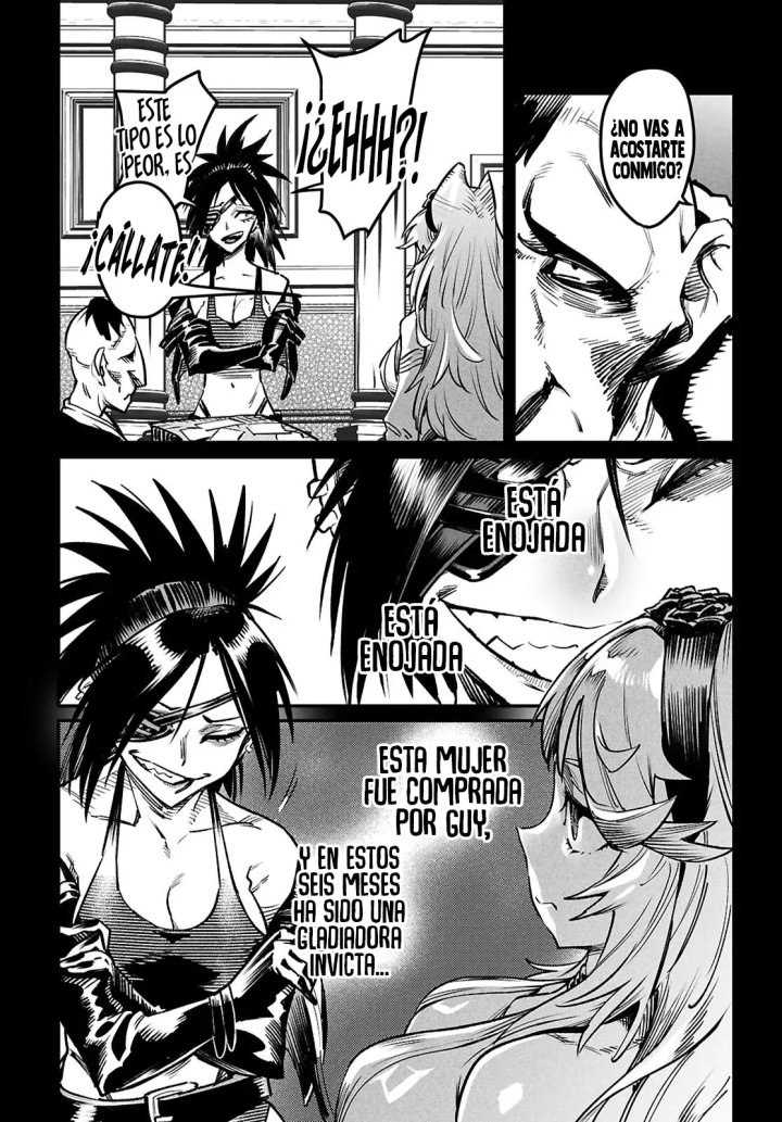 REENCARNADO EN UN COLISEO ~Utilizando la habilidad más débil para derrotar a las mujeres más fuertes y crear un harem de esclavas~ Capítulo 31 - Página 26