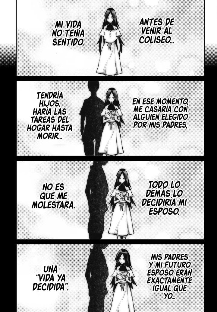 REENCARNADO EN UN COLISEO ~Utilizando la habilidad más débil para derrotar a las mujeres más fuertes y crear un harem de esclavas~ Capítulo 32 - Página 11