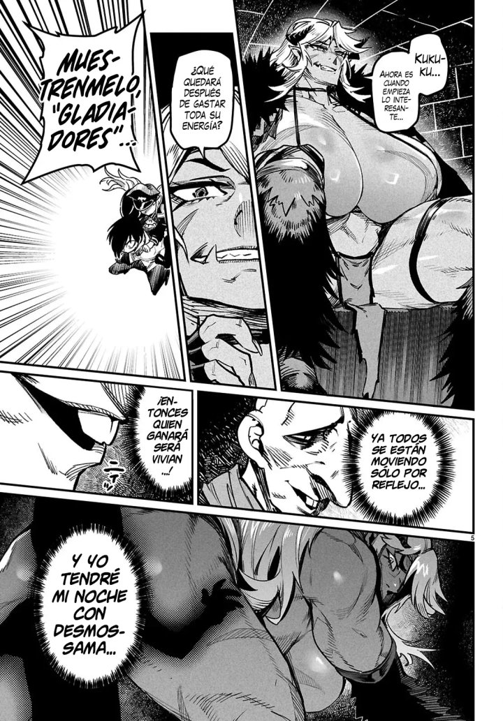 REENCARNADO EN UN COLISEO ~Utilizando la habilidad más débil para derrotar a las mujeres más fuertes y crear un harem de esclavas~ Capítulo 32 - Página 9