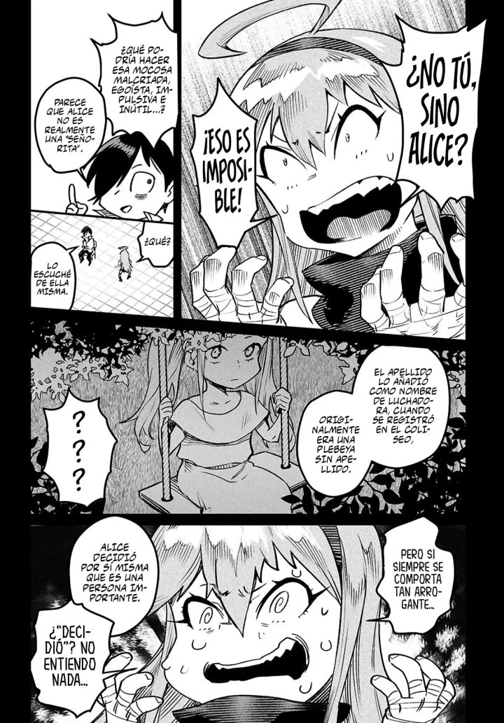 REENCARNADO EN UN COLISEO ~Utilizando la habilidad más débil para derrotar a las mujeres más fuertes y crear un harem de esclavas~ Capítulo 33 - Página 13