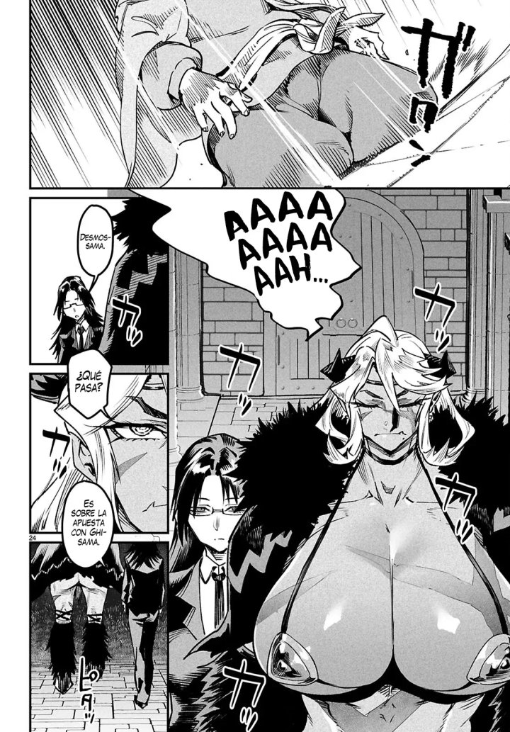 REENCARNADO EN UN COLISEO ~Utilizando la habilidad más débil para derrotar a las mujeres más fuertes y crear un harem de esclavas~ Capítulo 33 - Página 25