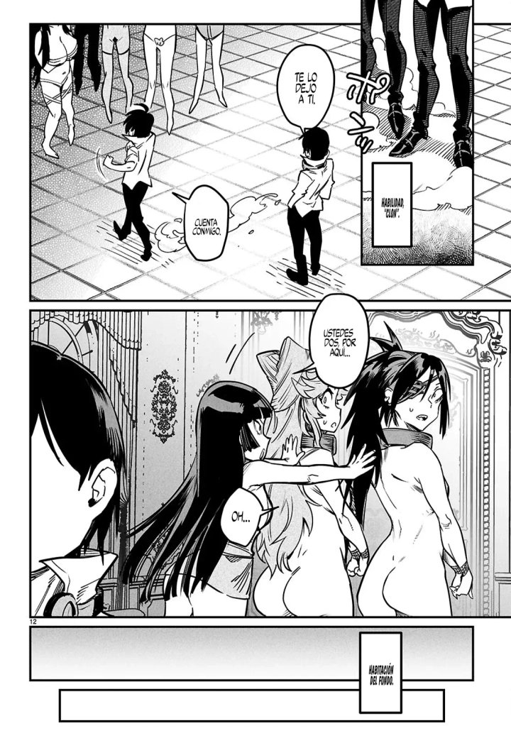 REENCARNADO EN UN COLISEO ~Utilizando la habilidad más débil para derrotar a las mujeres más fuertes y crear un harem de esclavas~ Capítulo 34 - Página 17
