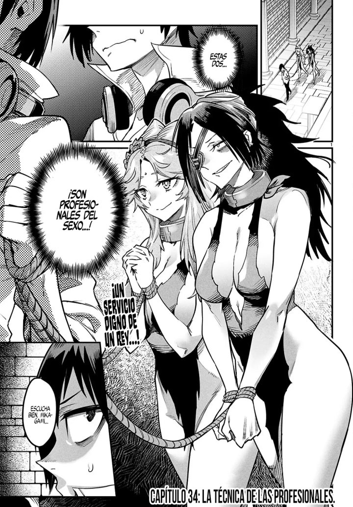 REENCARNADO EN UN COLISEO ~Utilizando la habilidad más débil para derrotar a las mujeres más fuertes y crear un harem de esclavas~ Capítulo 34 - Página 7