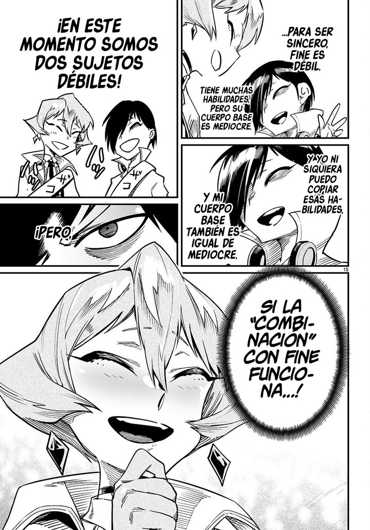 REENCARNADO EN UN COLISEO ~Utilizando la habilidad más débil para derrotar a las mujeres más fuertes y crear un harem de esclavas~ Capítulo 35 - Página 17